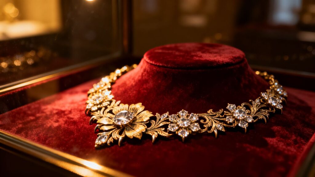 Famous historical diamond necklace