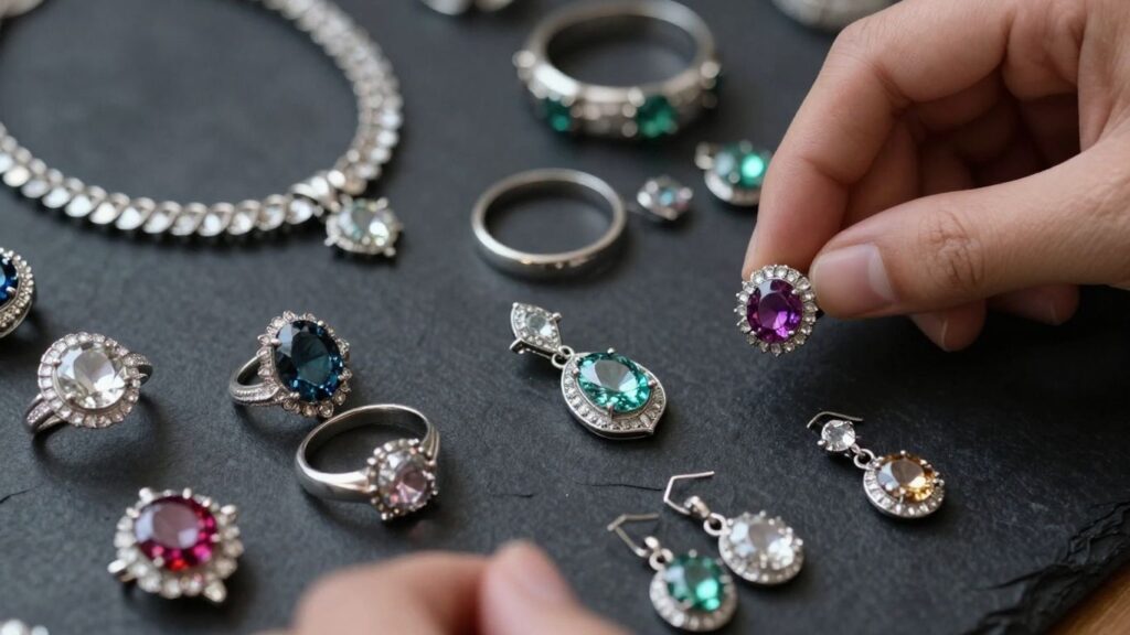 image | Buy Jewellery Online Sparkling handcrafted jewelry with gemstones and polished metals.