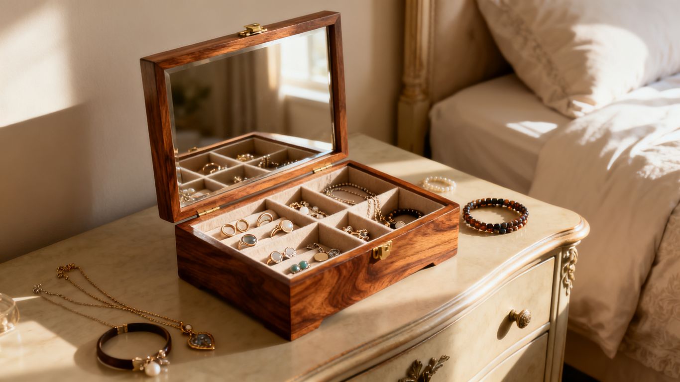 Wooden Jewellery Box: A Timeless Treasure