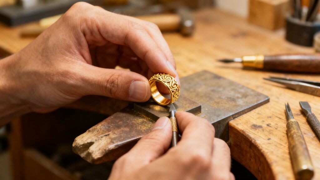 Artisanal jewelry design studio