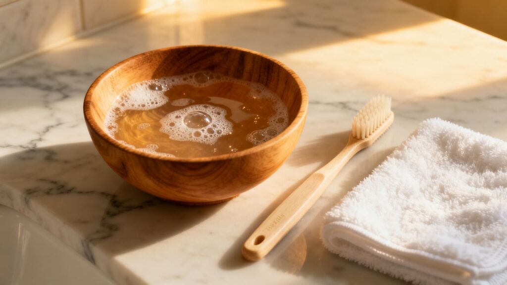 Essential items for DIY cleaning