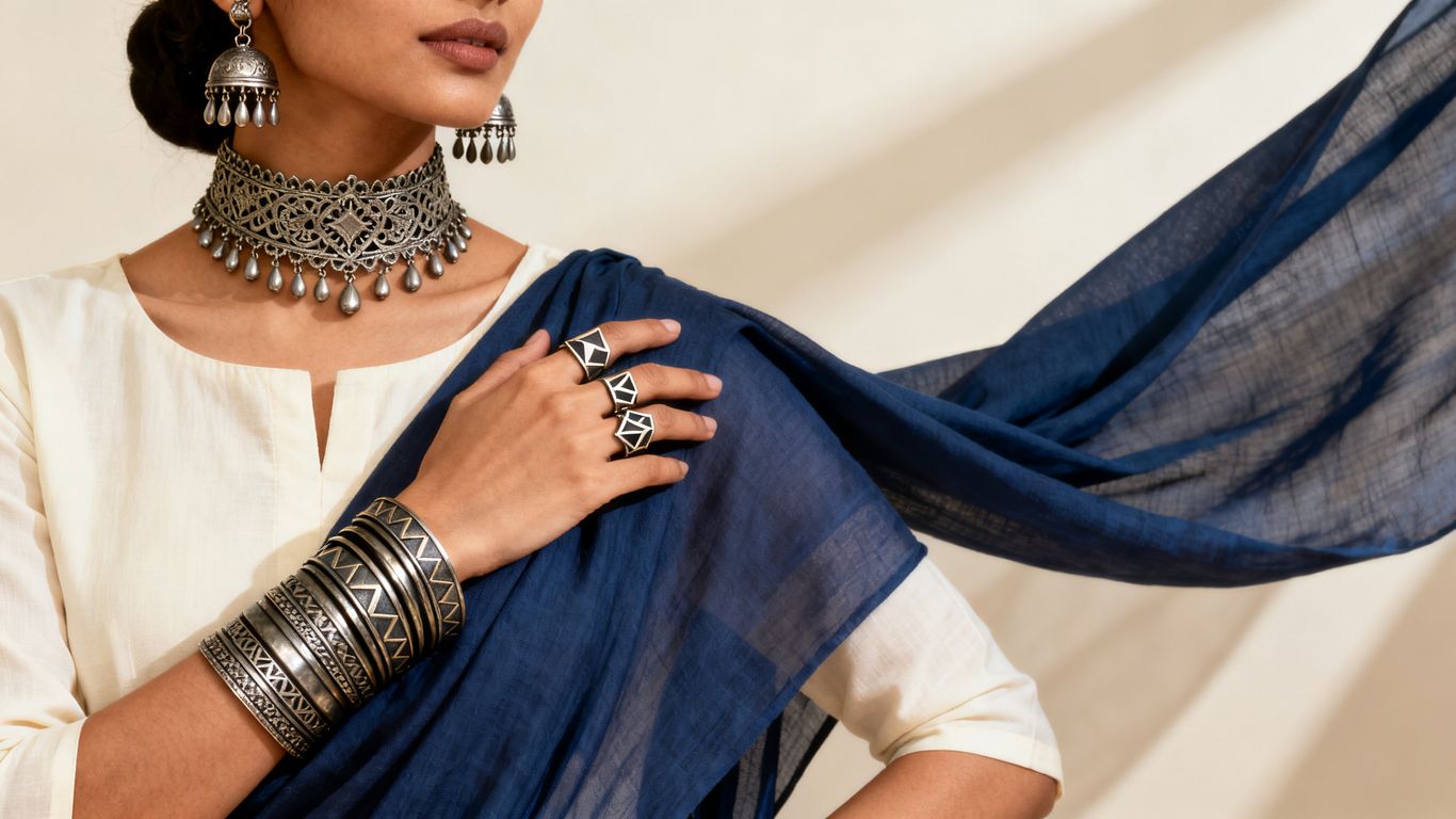 Top Oxidised Jewellery Brands You Need in India | Buy Jewellery Online top oxidised jewellery brands you need in india